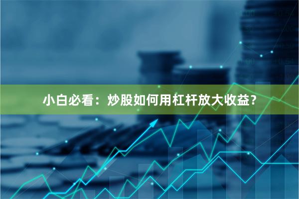 小白必看：炒股如何用杠杆放大收益？